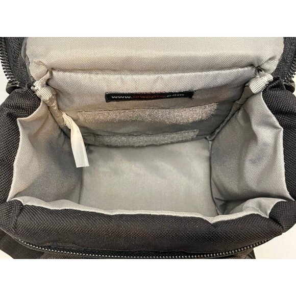 Lowepro Ex 120 Camera SLR shoulder bag pockets 7" x 7" x 5" black - Picture 13 of 16